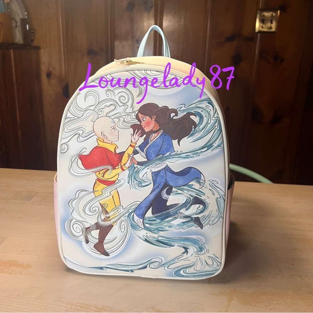 Avatar the Last Airbender Mini Backpack - Aang and Katara NWT